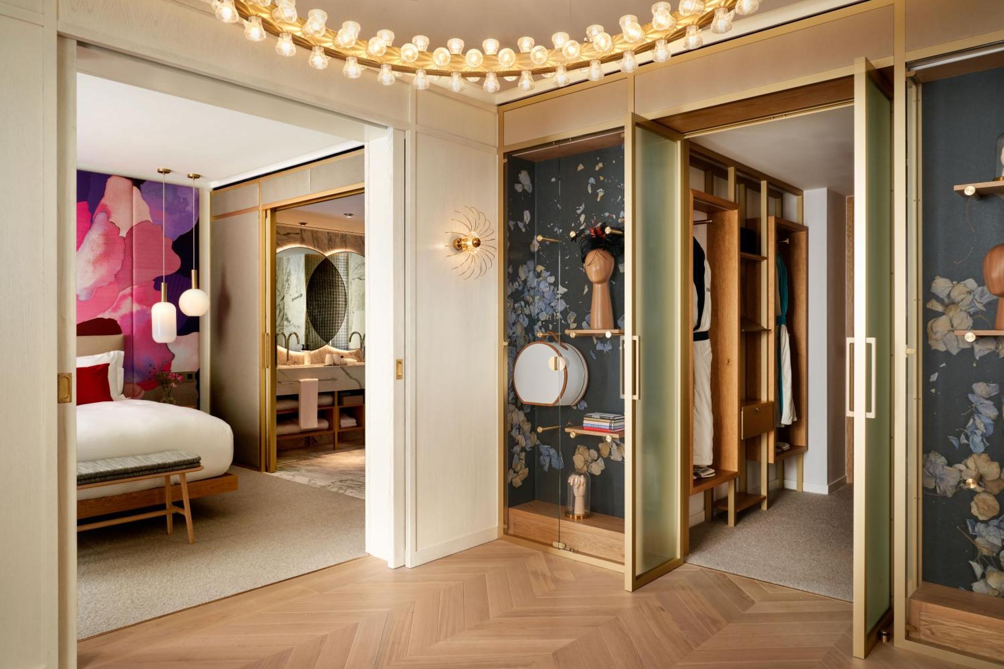 The Botree - Preferred Hotels And Resorts Londres Exterior foto The interior of a suite at The London West Hollywood